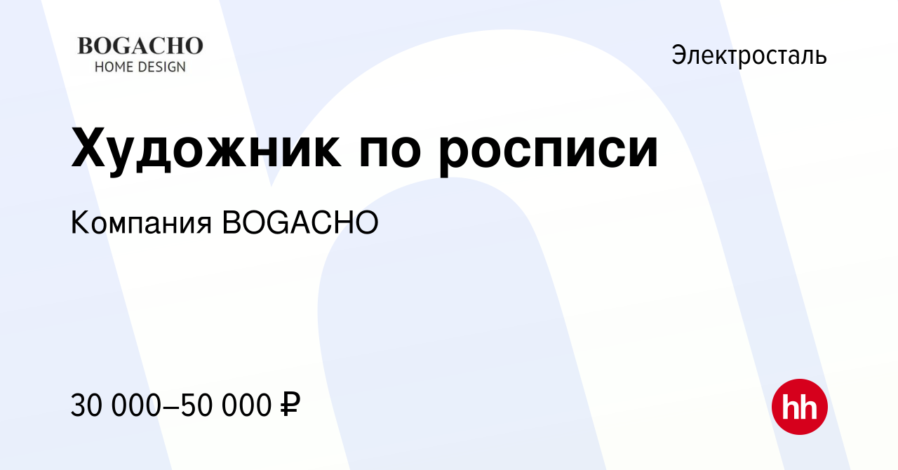 Художник по росписи